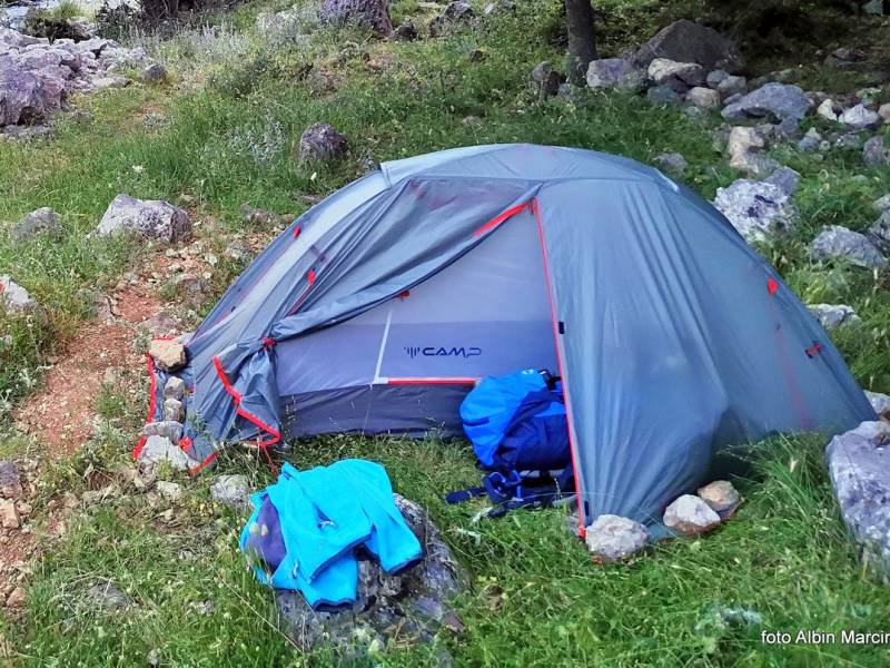 Ultralekki namiot jednoosobowy na wyprawy